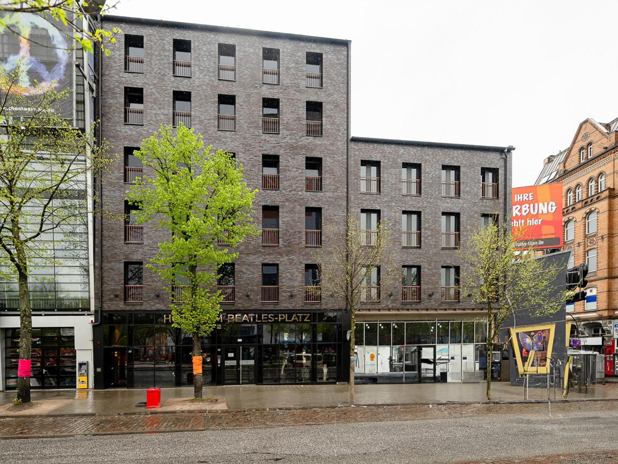 Hotel Am Beatles-Platz Hamburg Exterior foto